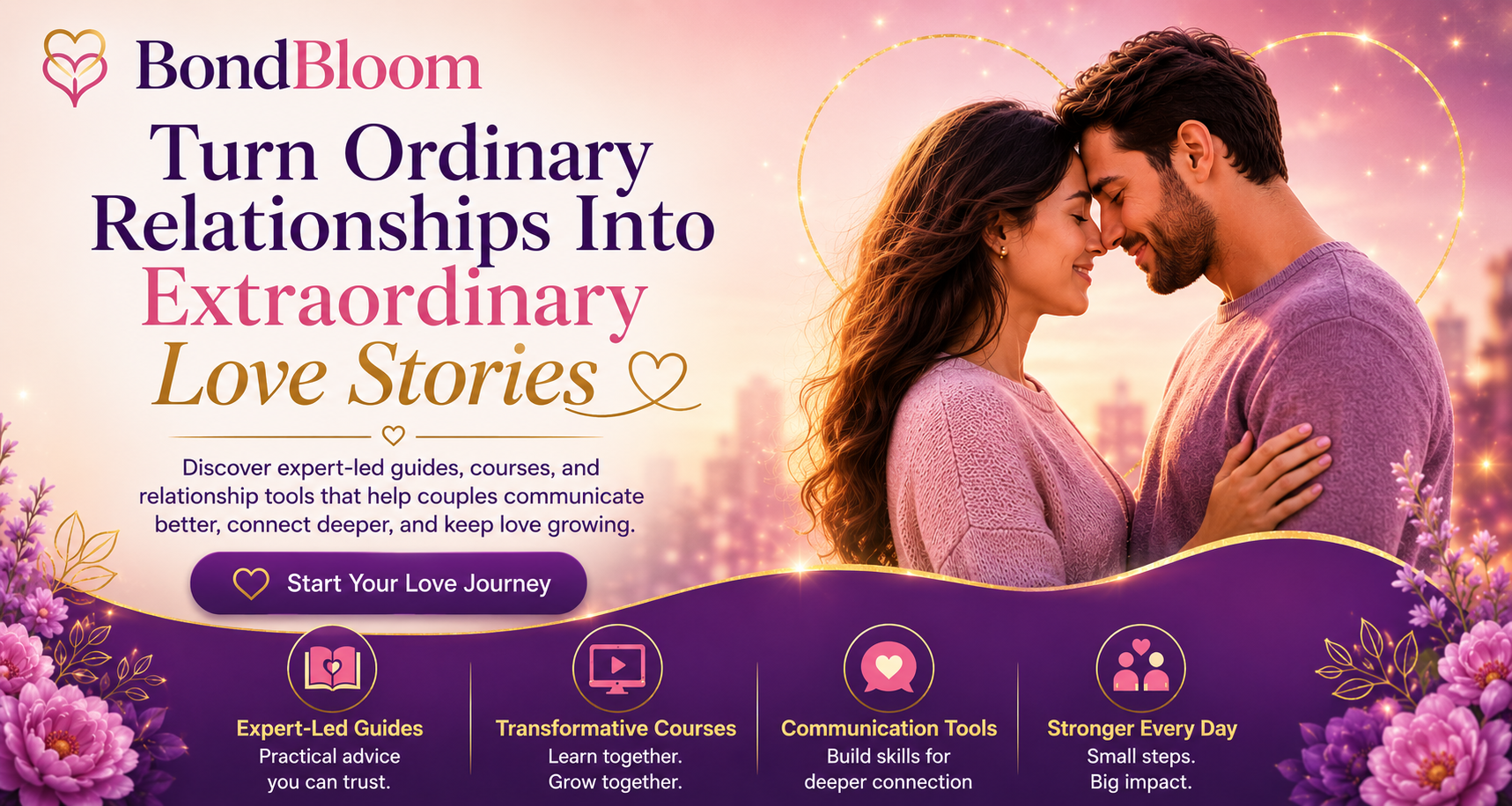 BondBloom relationship guides and love story resources