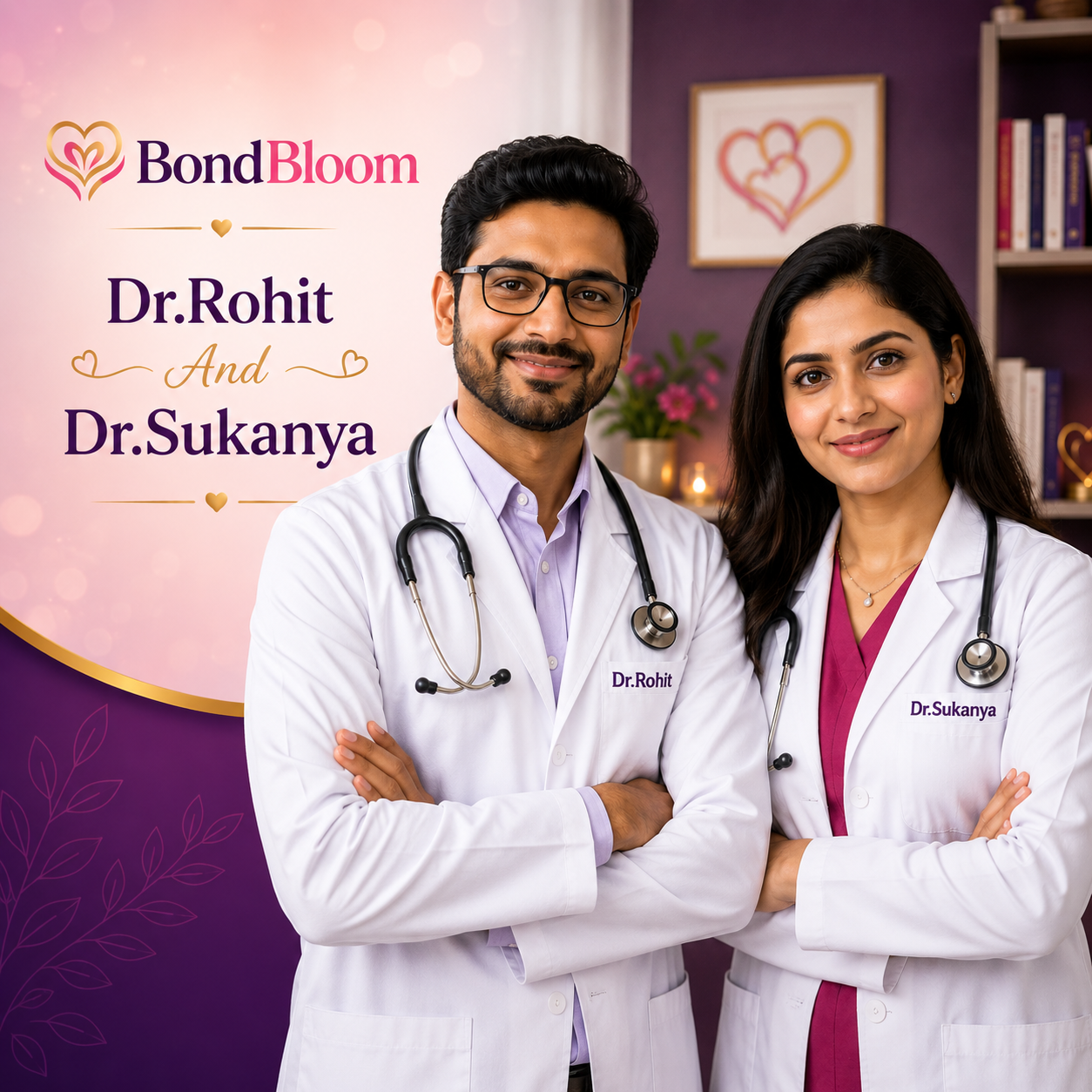 Dr. Rohit and Dr. Sukanya
